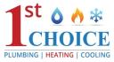 1st Choice Plumbing Heating and Air Conditioning logo
